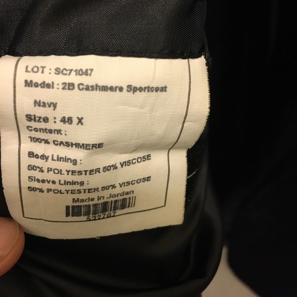 Man's Cashmere jacket - Picture 3 of 3